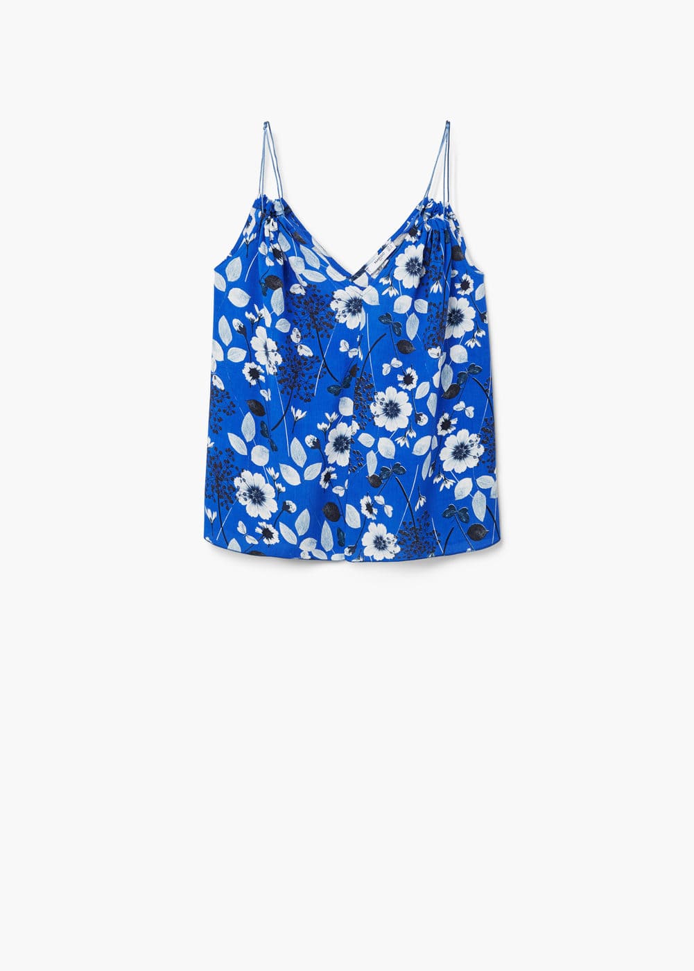 Top estampado fluido | MANGO
