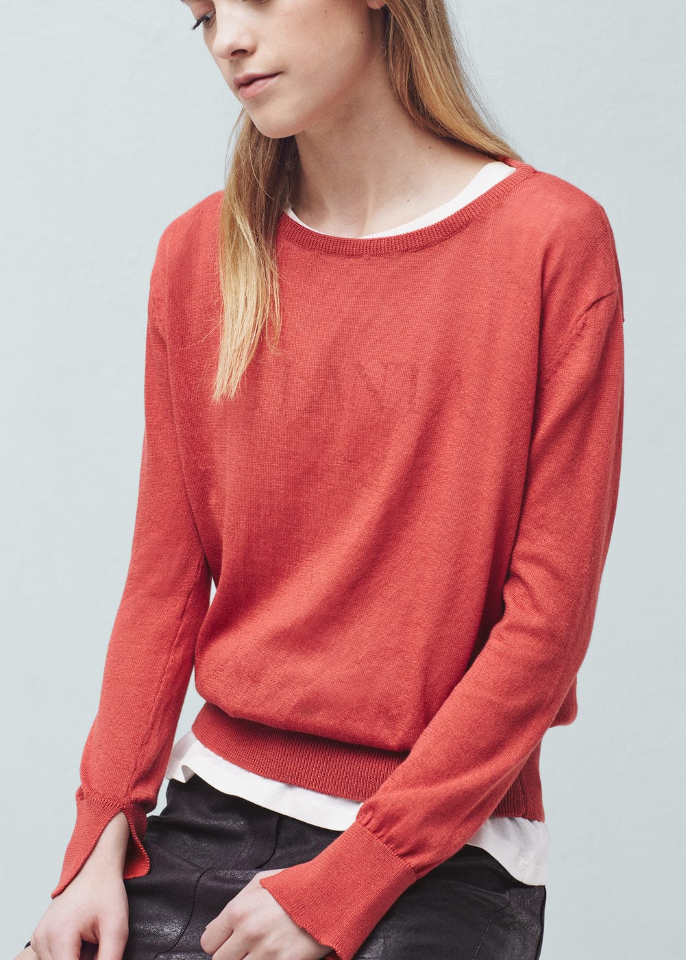 针织棉质上衣 - 女式 | mango