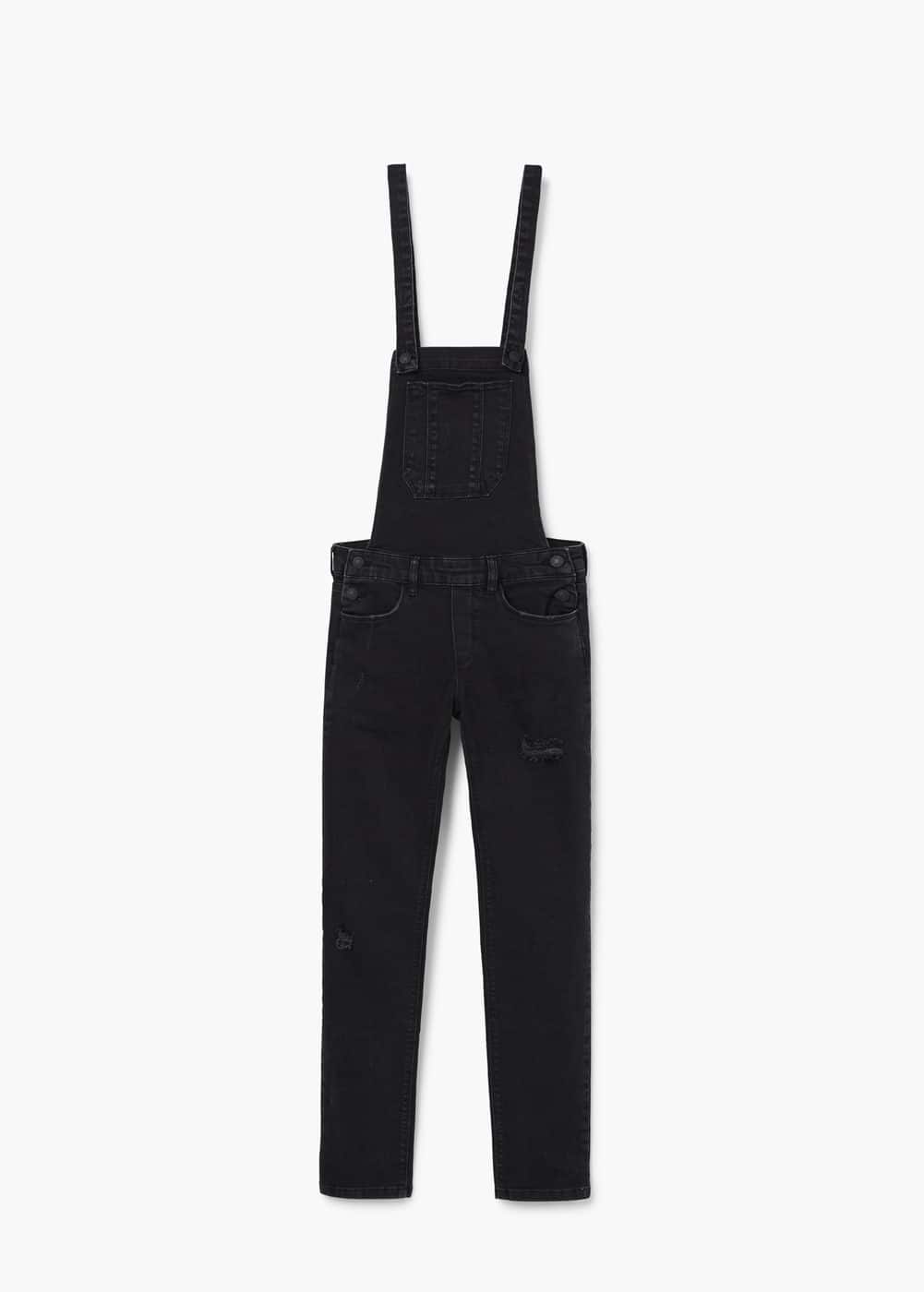 Peto denim bolsillos | MANGO