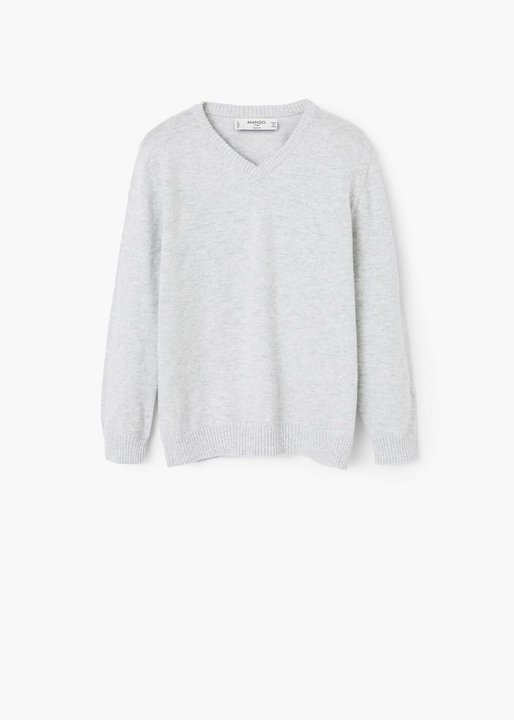 Bawełniany sweter z serii basic | MANGO KIDS