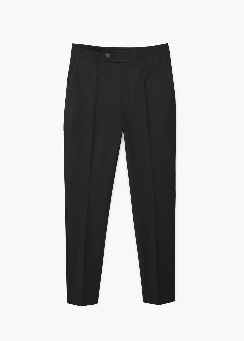 Pantalón recto algodón | MANGO