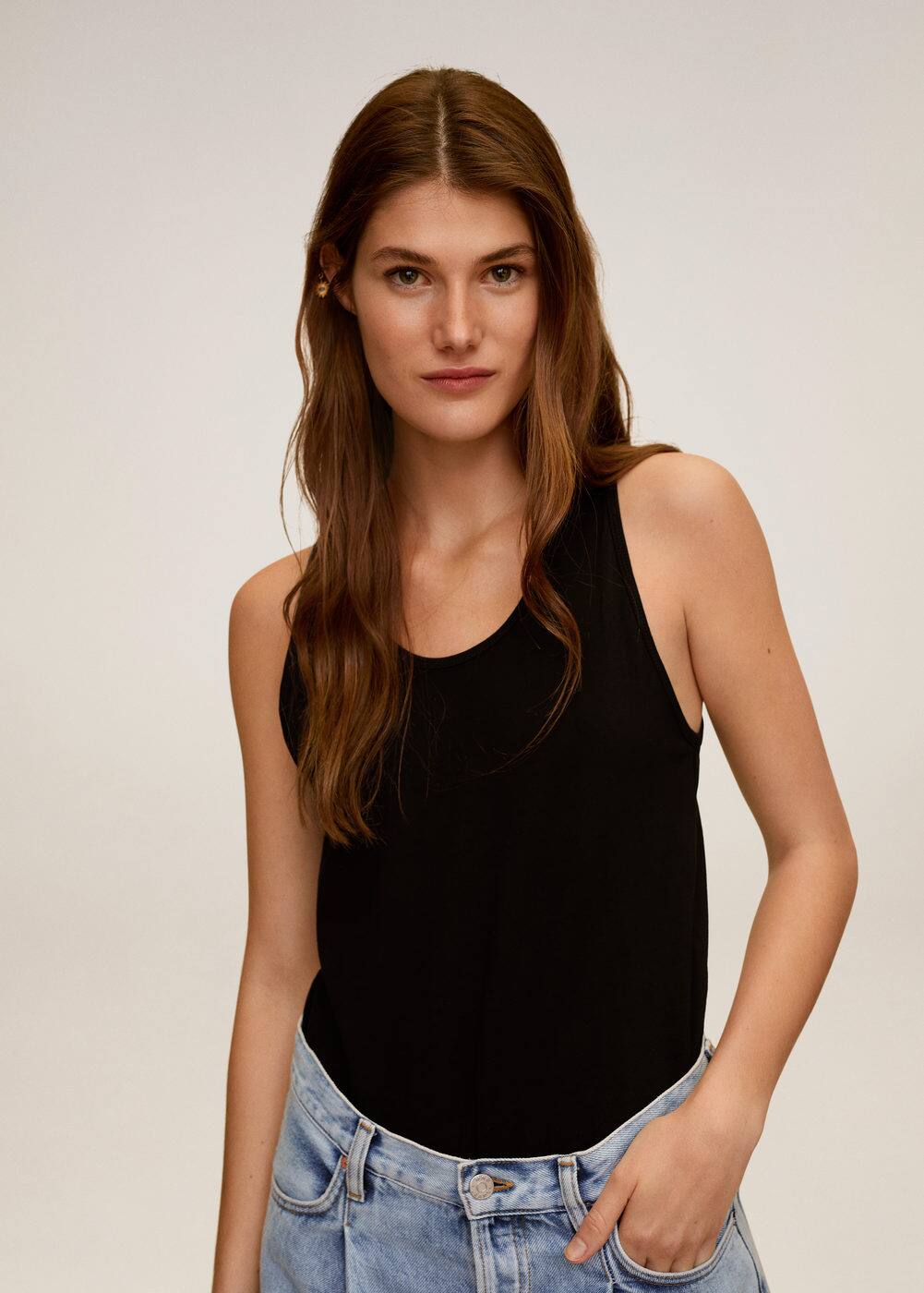 m-basic:top basico algodon