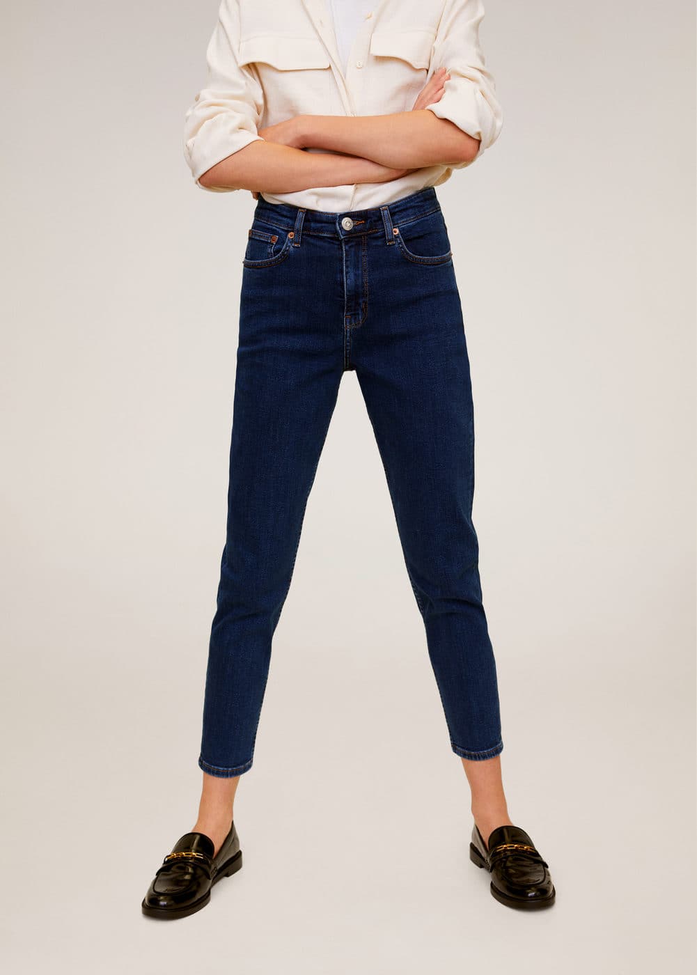m-mom:jeans slim mom