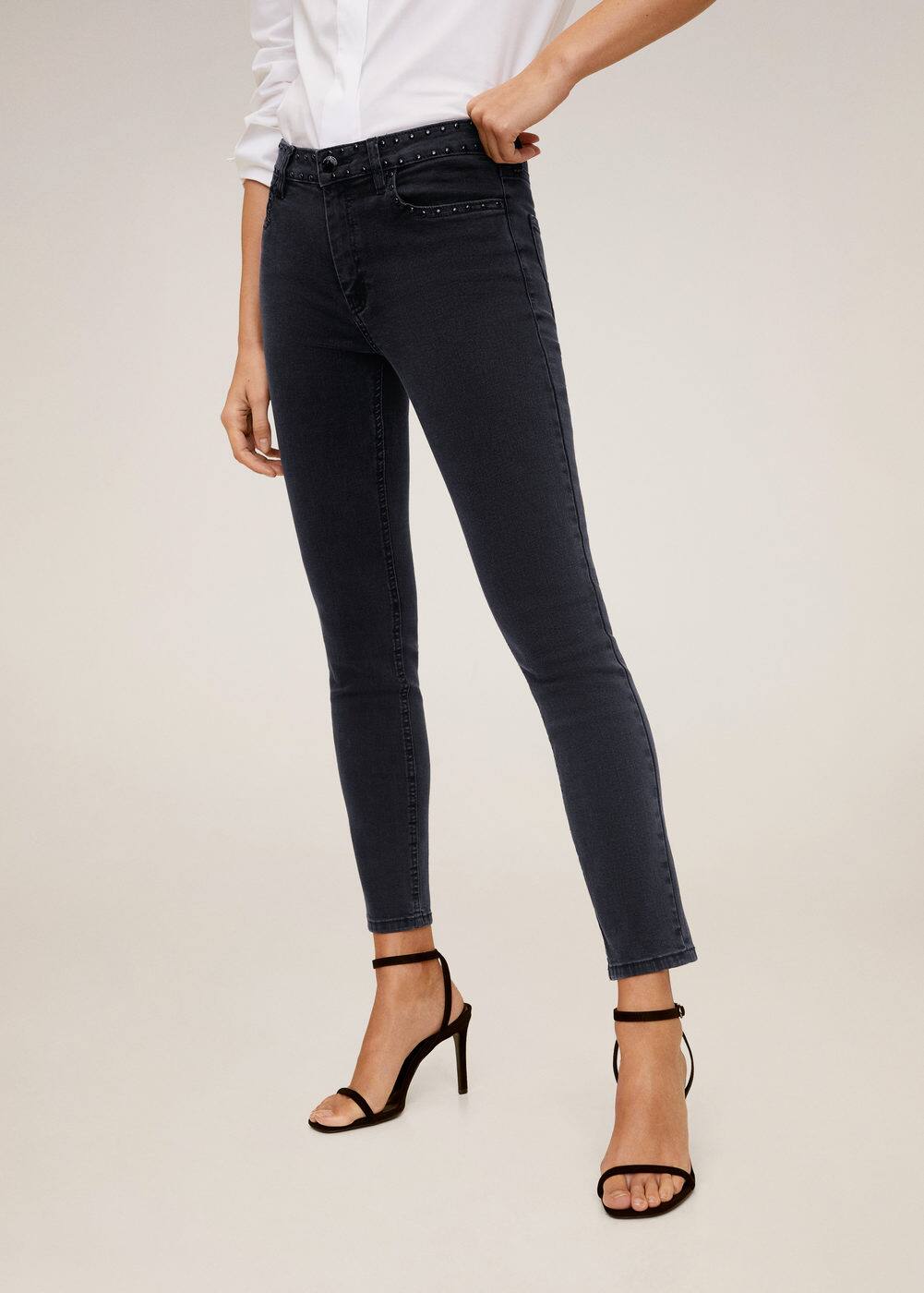 m-studs:jeans skinny tachuelas