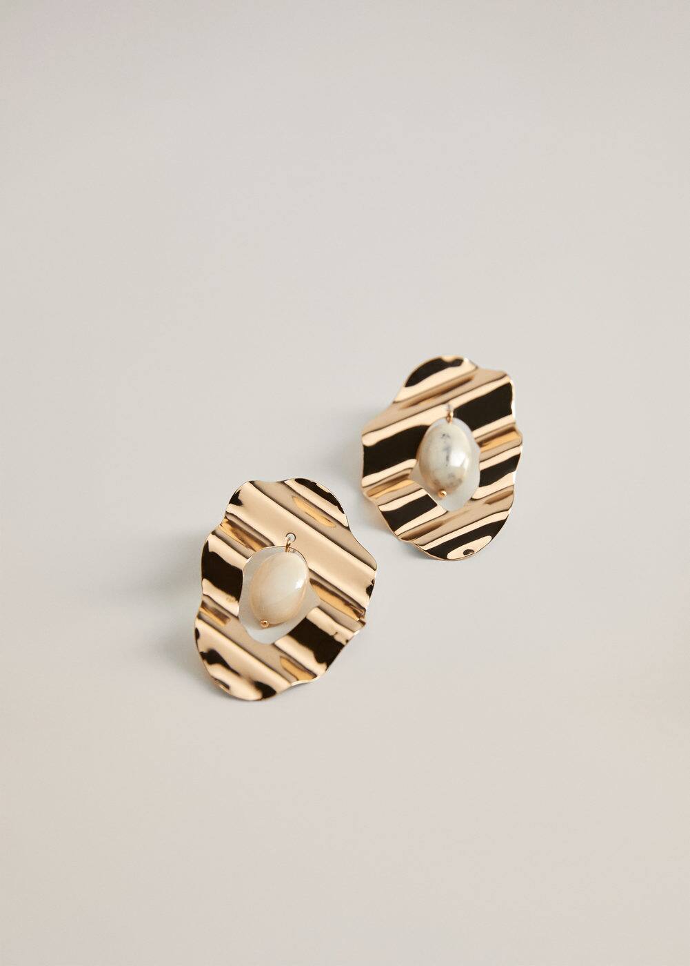 m-nolita:pendientes resina combinados