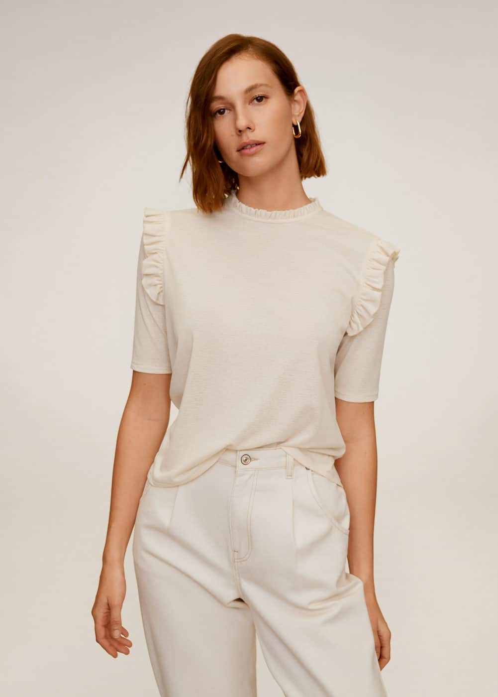 m-aqua:camiseta volante textura