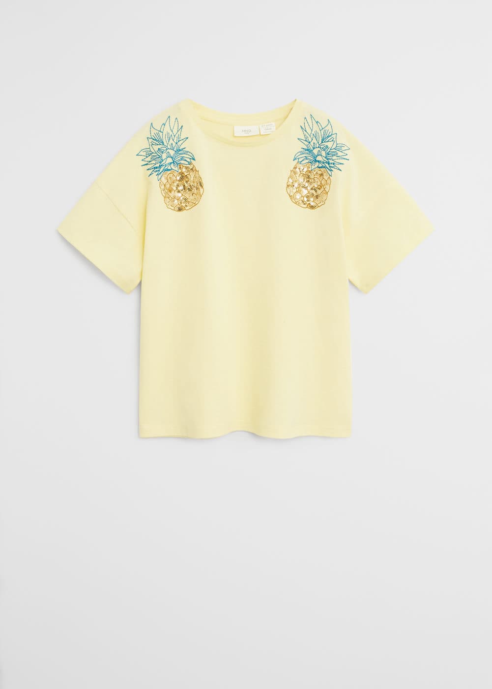 a-harmony:camiseta algodon organico abalorios