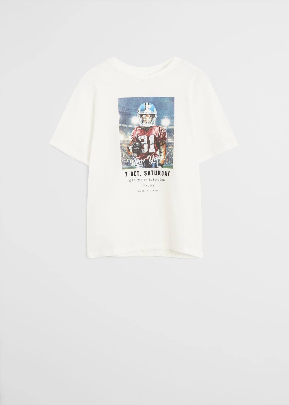 o-urban:camiseta algodon organico estampada