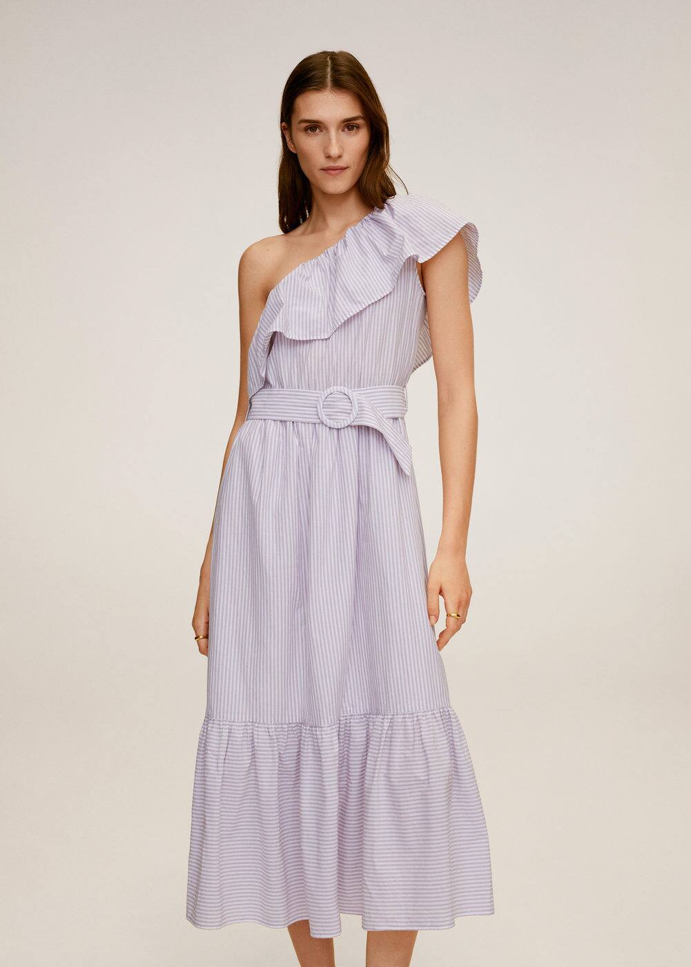 m-catis:vestido volante cinturon