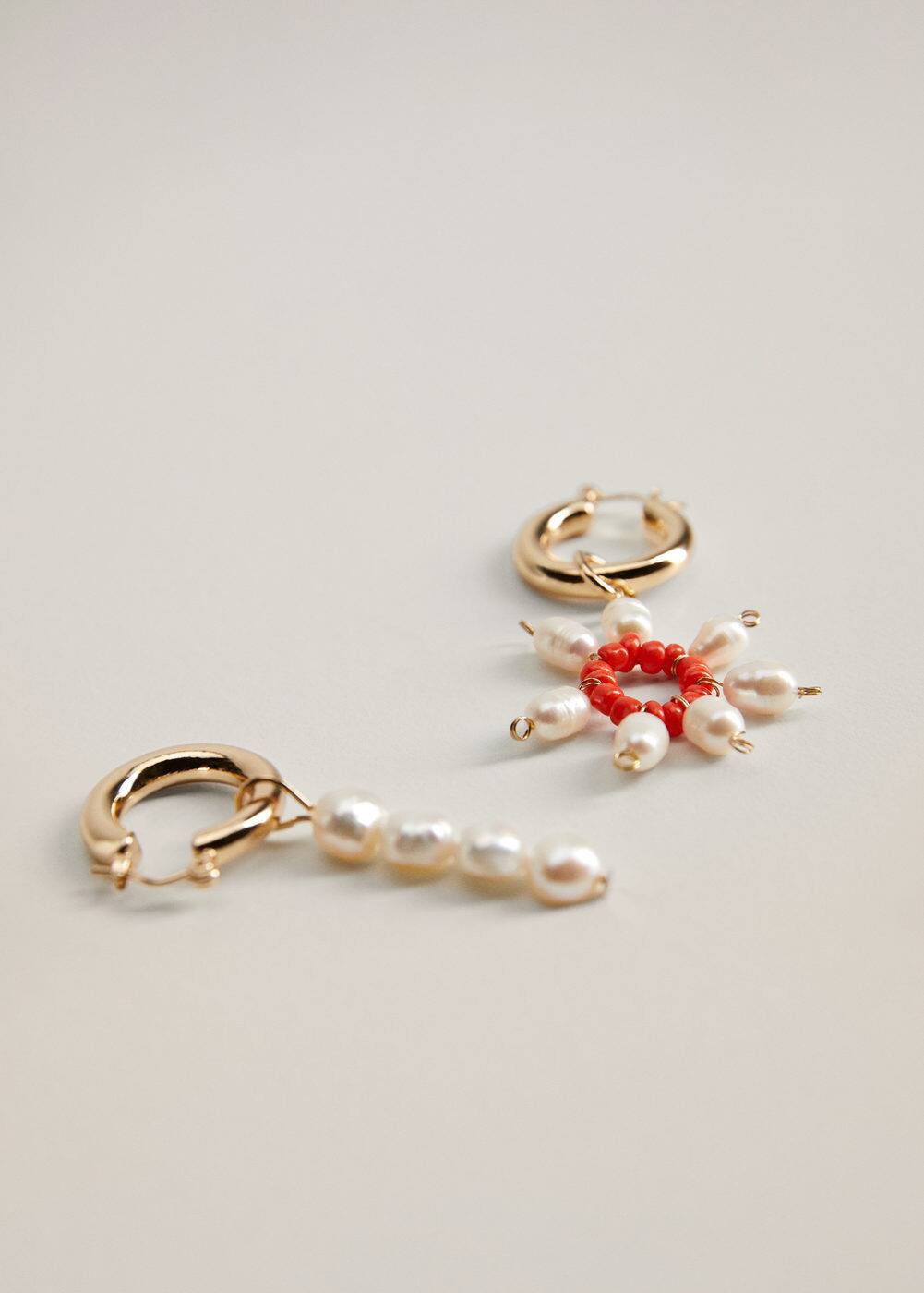 m-bruna:pendientes perlas desmontables