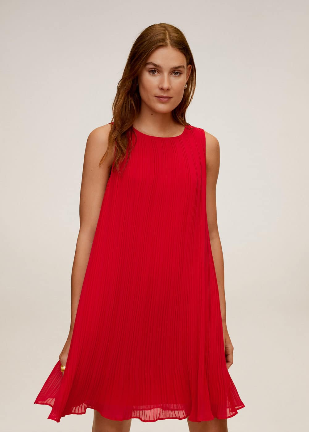 m-mauro2:vestido corto plisado