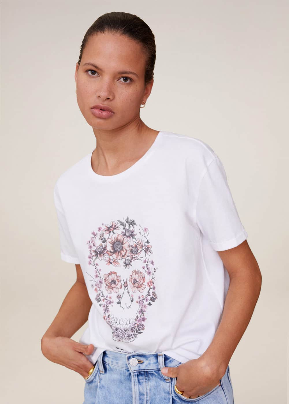 m-psskull:camiseta ilustracion estampada