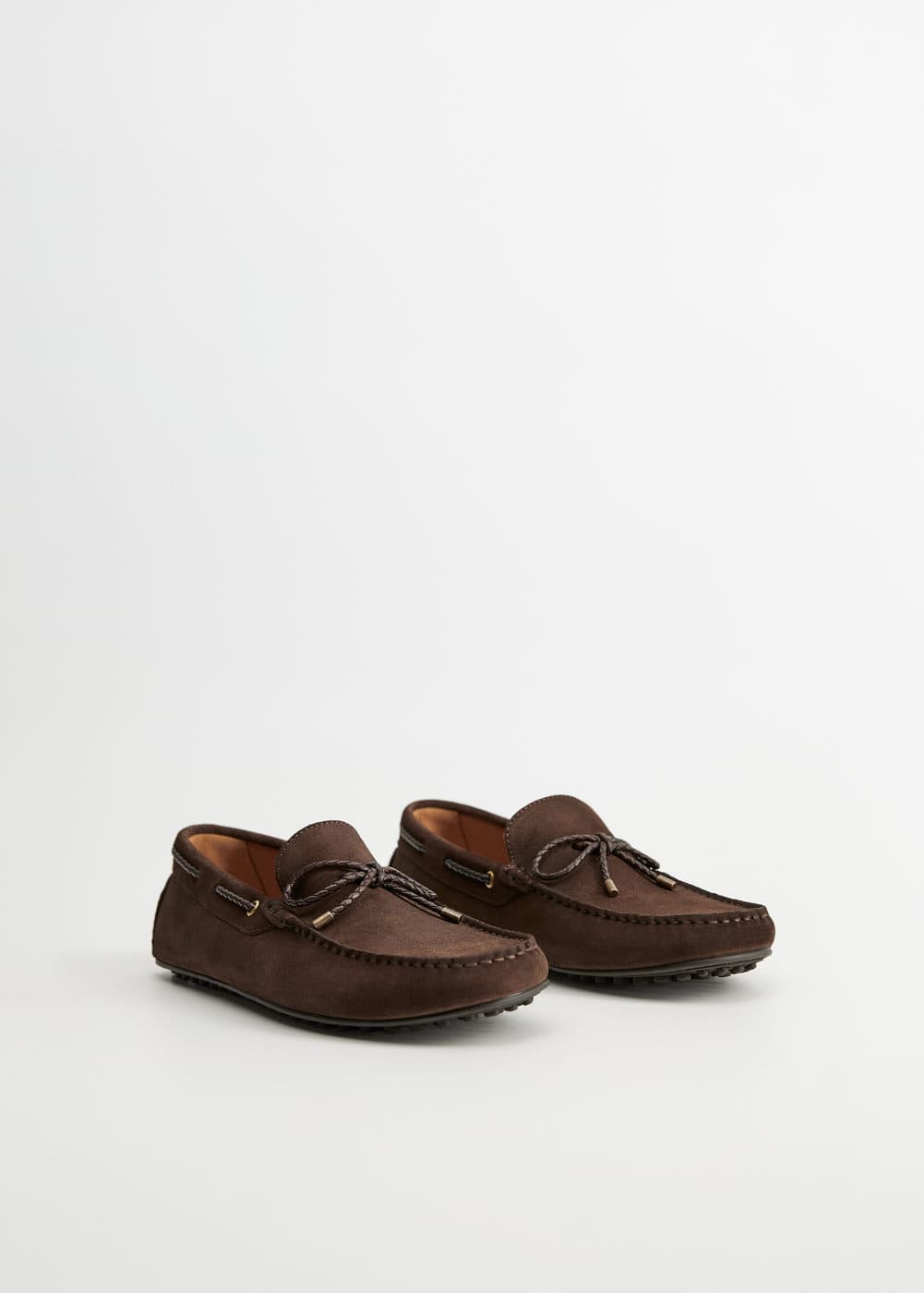 Suede loafers - Men | Mango Man United Kingdom