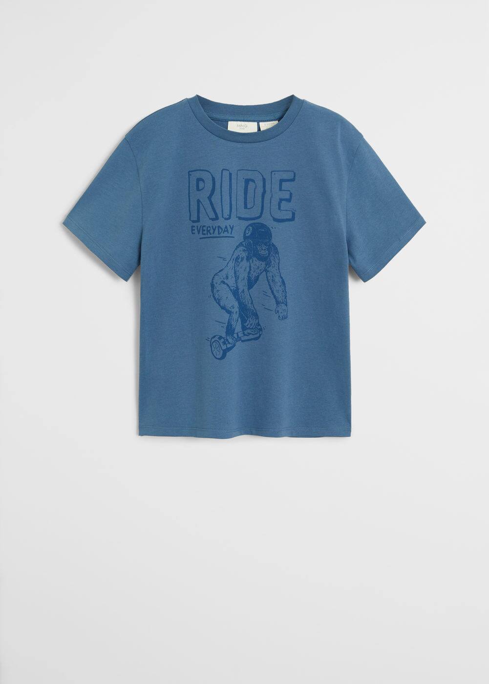o-king:camiseta algodon organico estampada