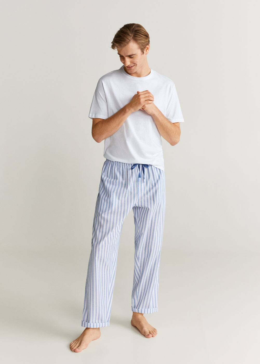 Cotton Pyjama Pack F Fosleepwear Man Mango Man Georgia