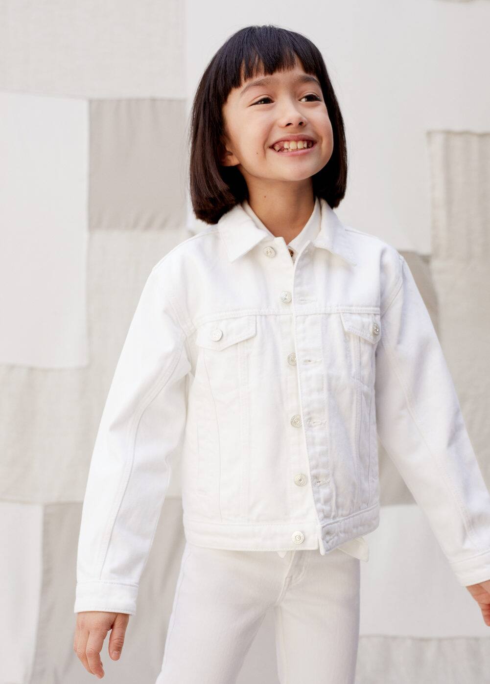 a-maria:cazadora denim color