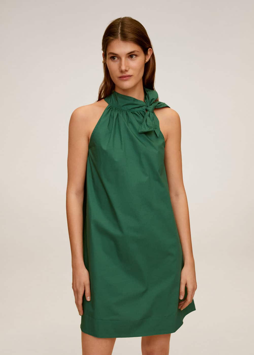m-mireia:vestido lazo cuello