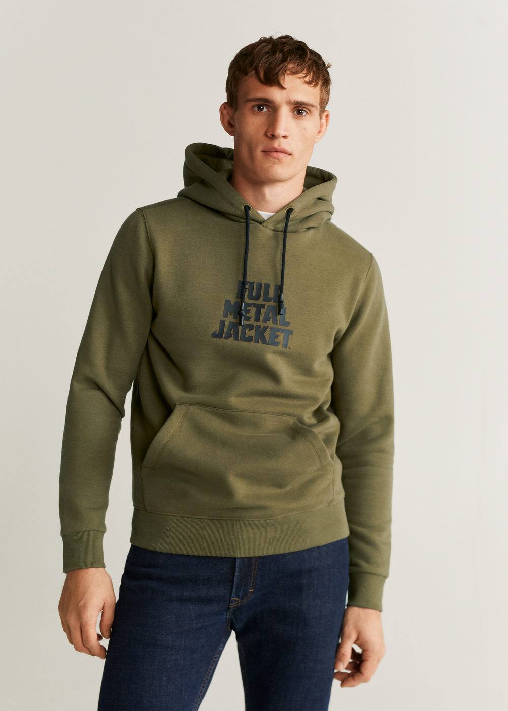 h-metal:sudadera algodon estampada warner bros capucha