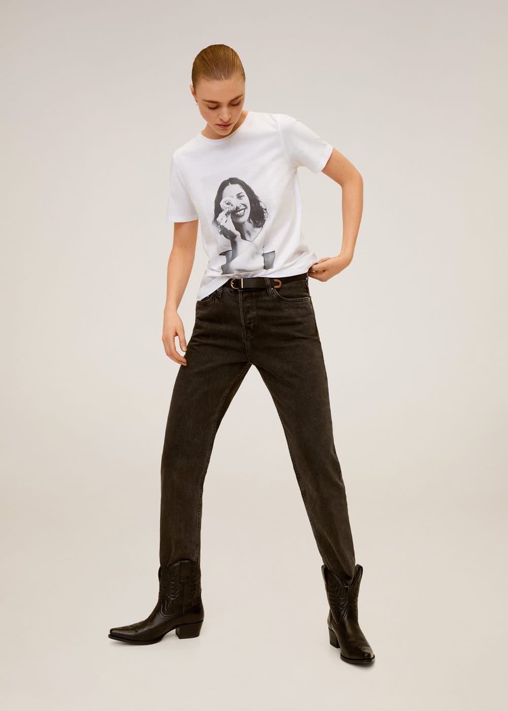 m-woman:camiseta imagen estampada