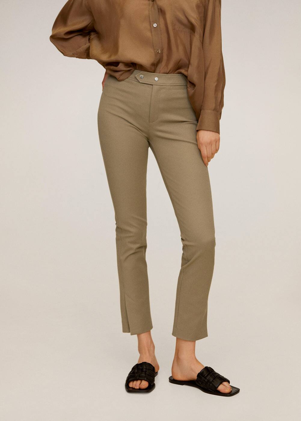 m-lara:pantalon pitillo crop