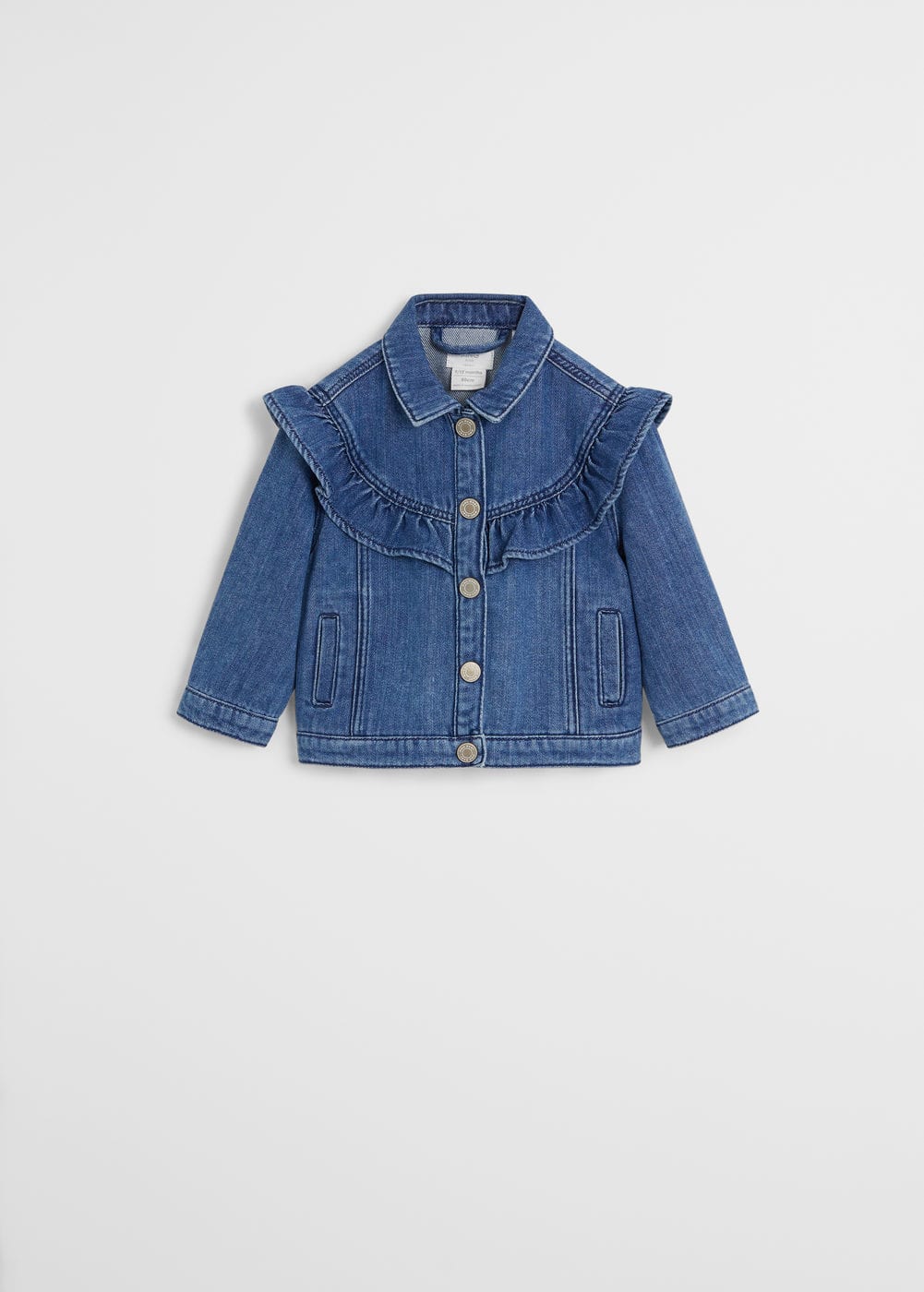 e-norma:chaqueta denim volantes