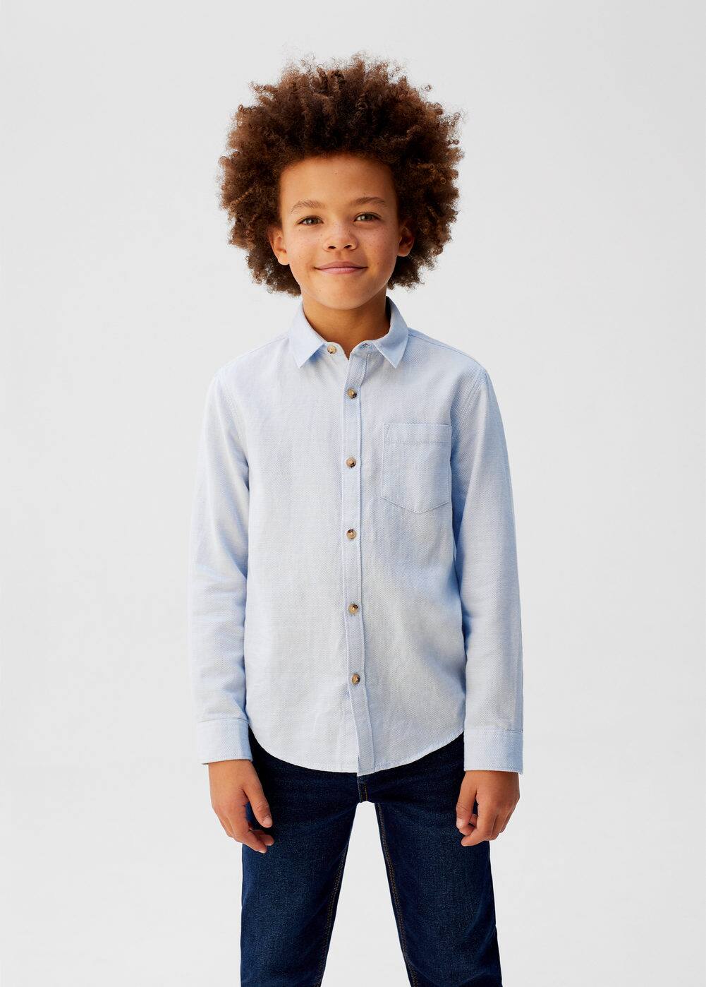 o-brenni:camisa pique algodon