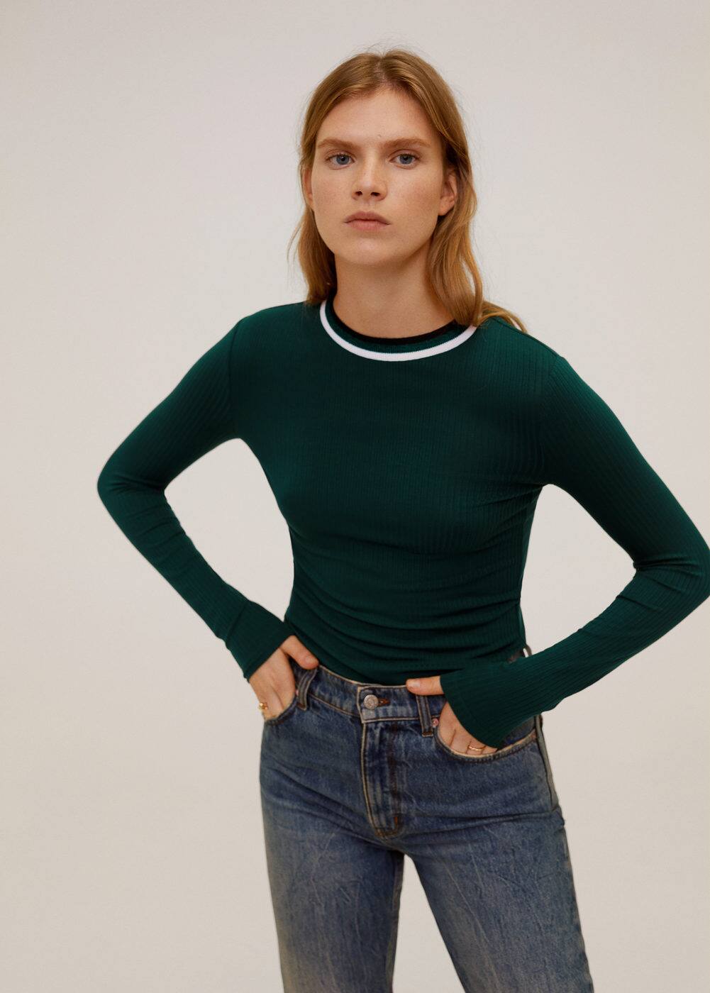 m-cala6:camiseta canale cuello contraste