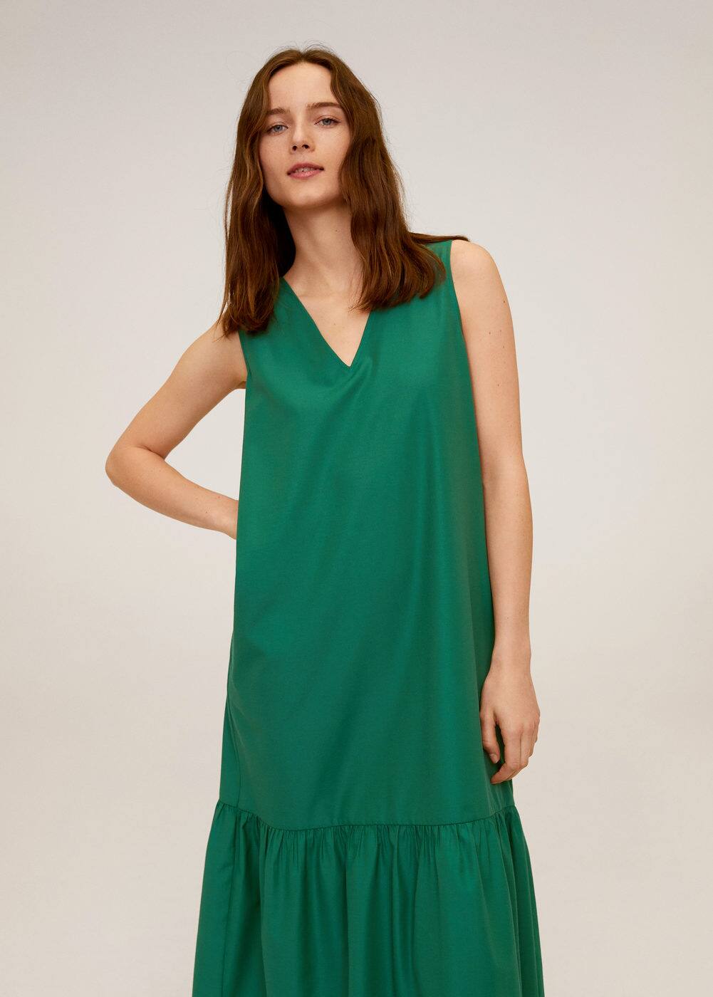 m-holiday-x:vestido volante bajo