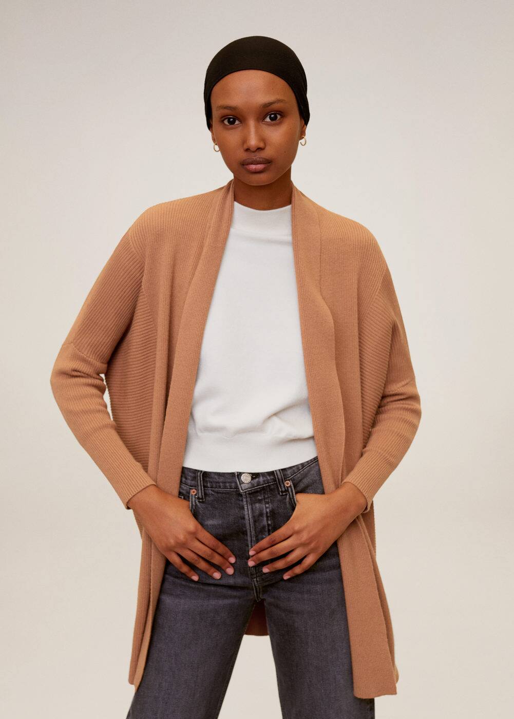 m-vanesa:cardigan punto fino