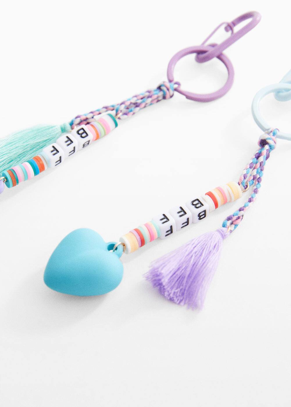 Pack of 2 best friends keychains Woman Mango Malta