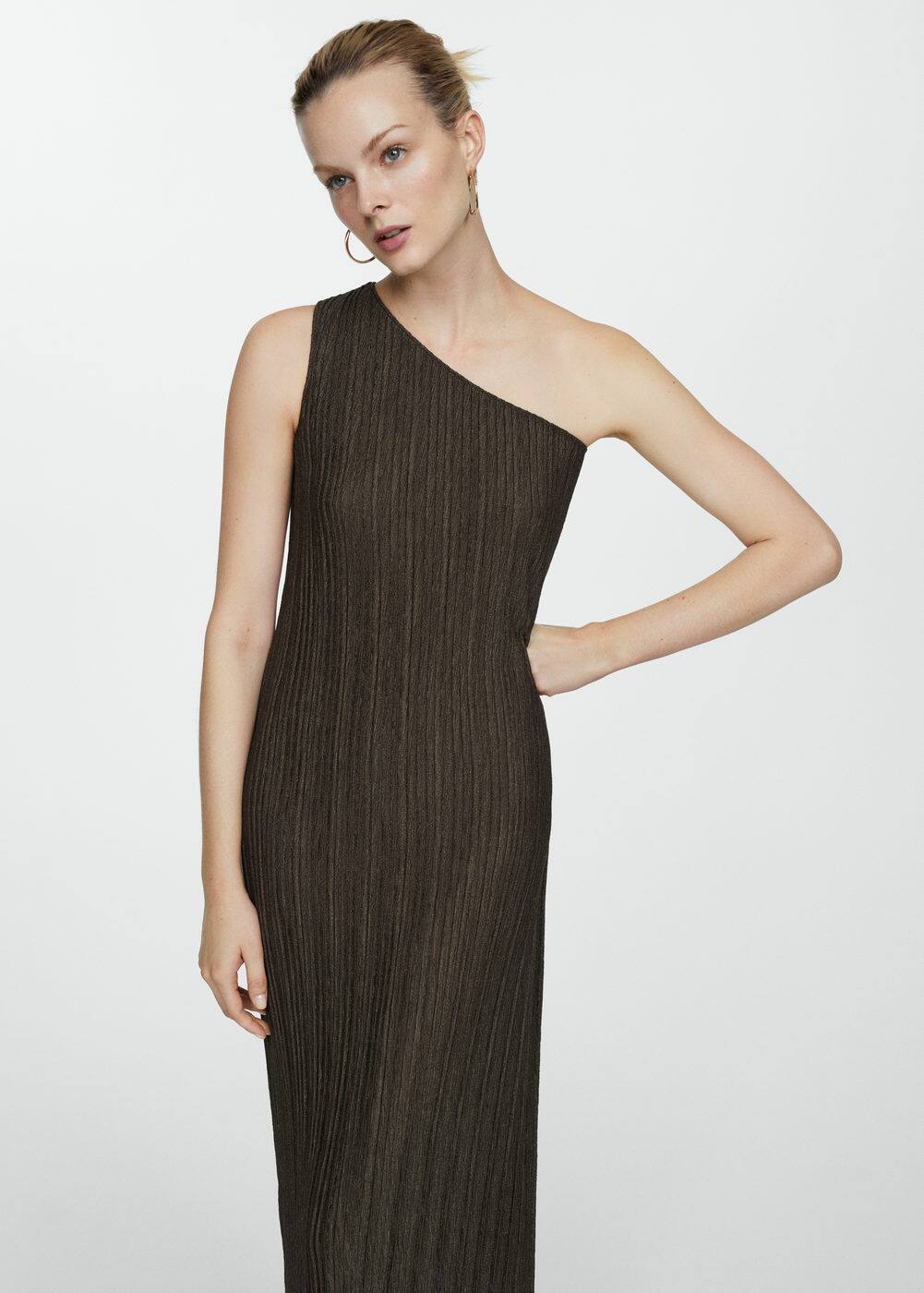 Kanelios Asymmetric Sequinned Dress main image 1