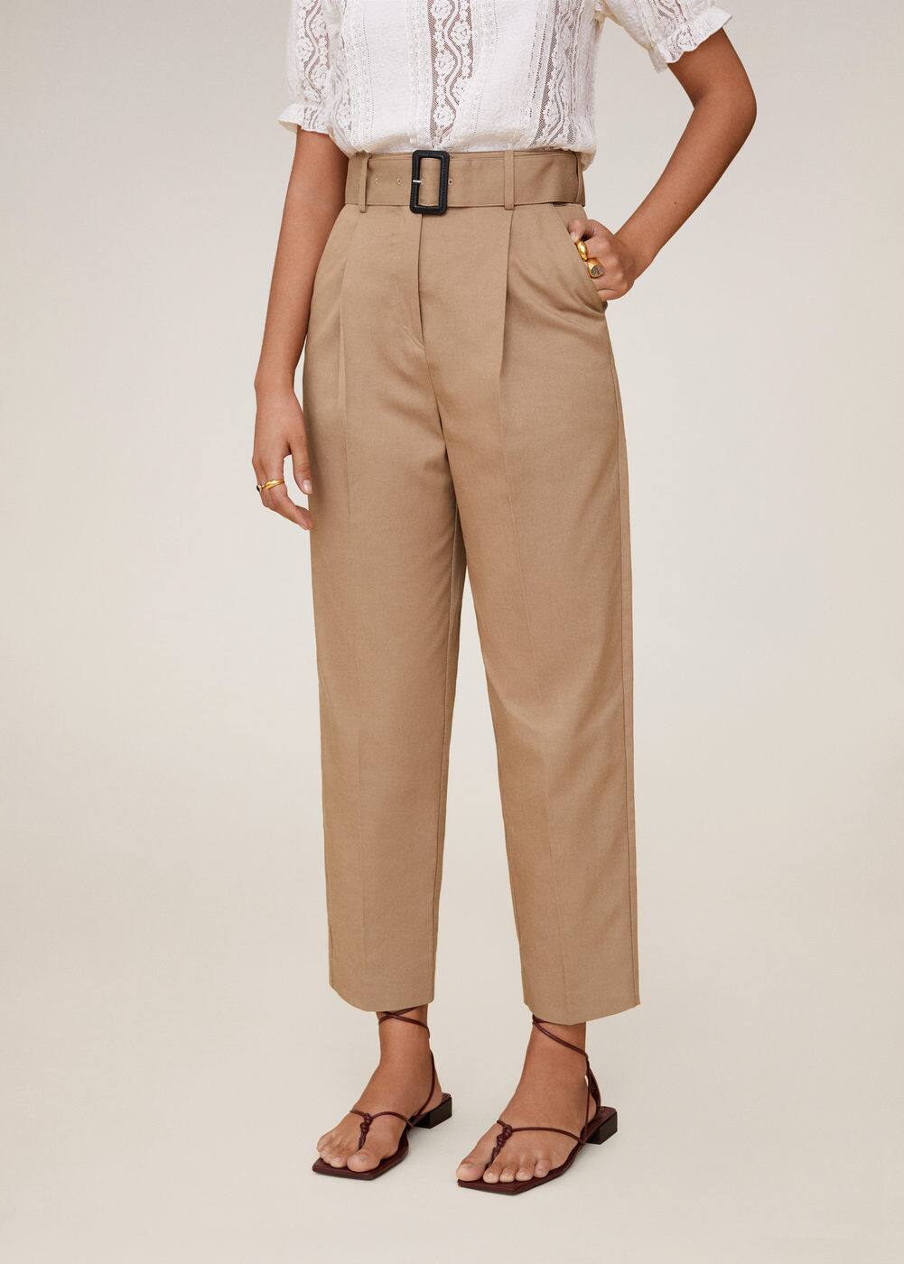 m-cesi:pantalon recto cinturon
