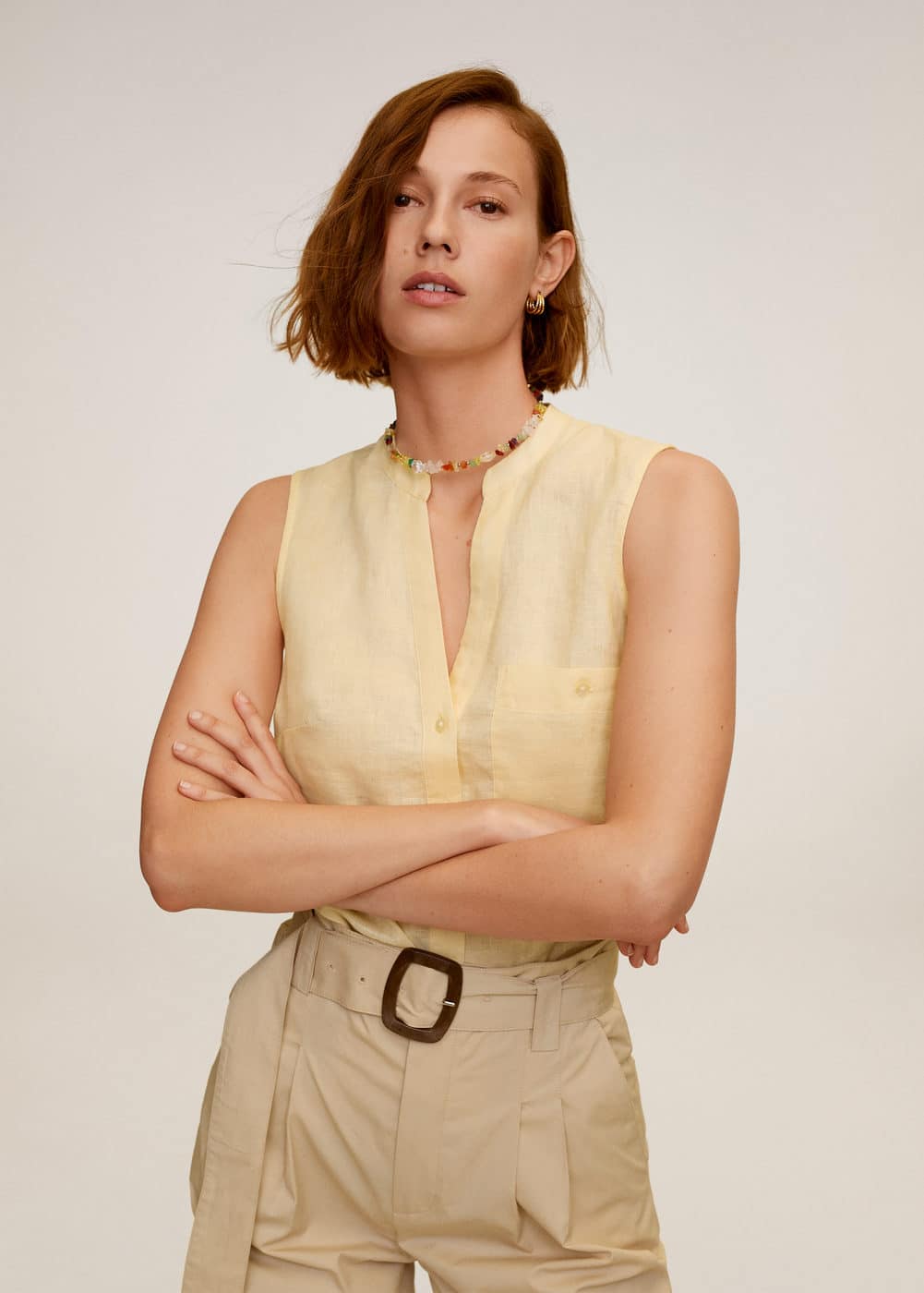 m-lillian:camisa mao lino