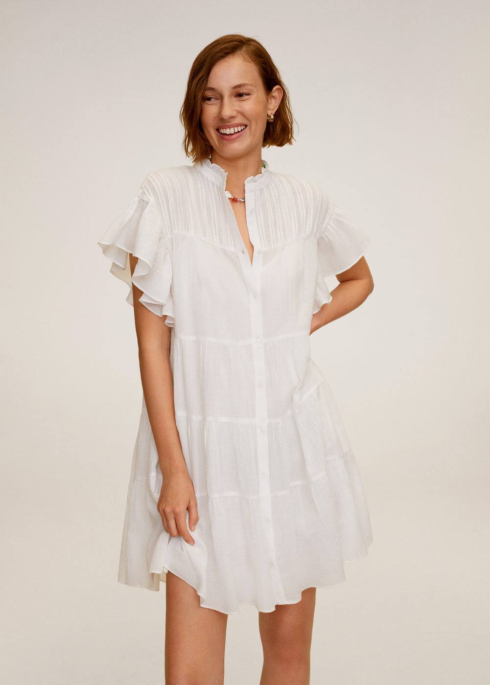 m-cecilia:vestido manga volante