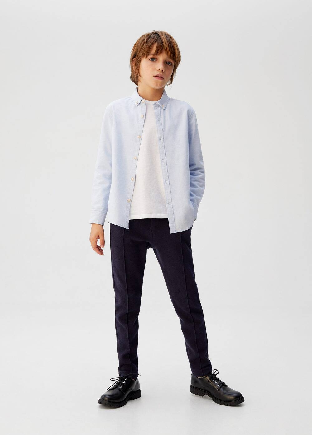 o-jet:pantalon recto costura