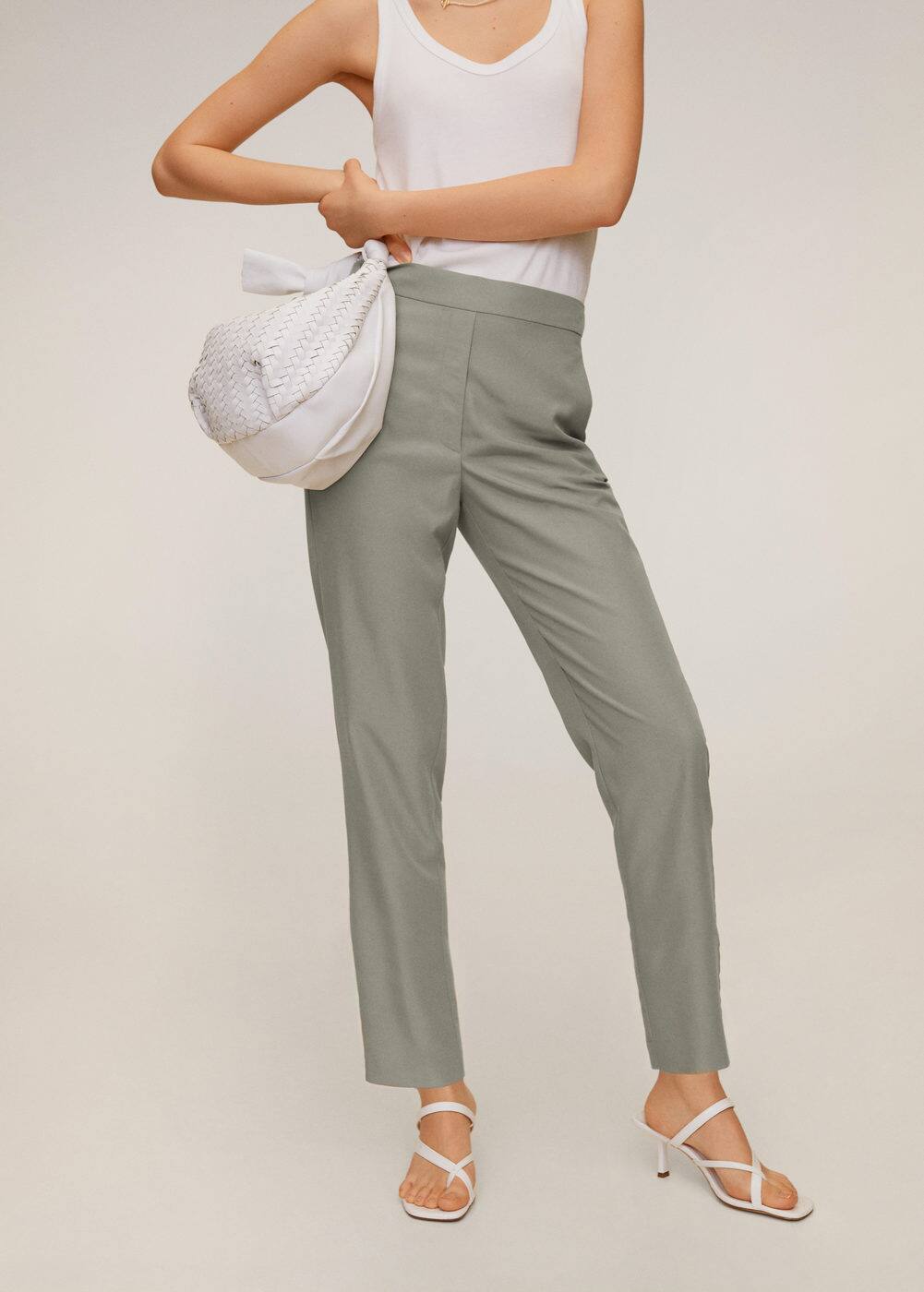 m-tempo:pantalon modal crop