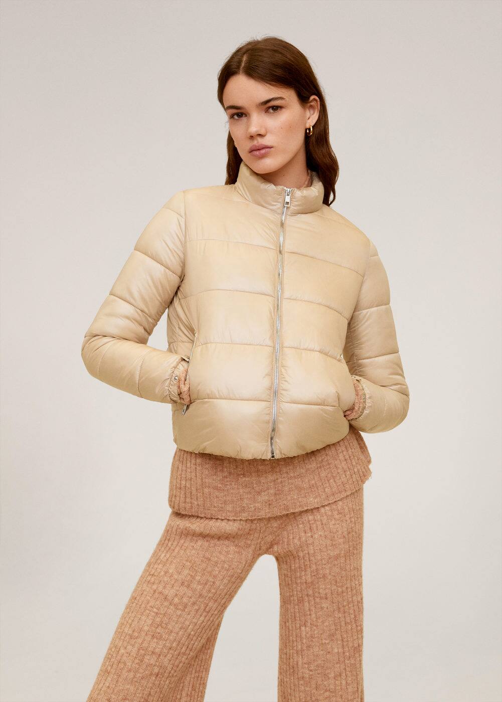 m-lomi:anorak acolchado cremalleras