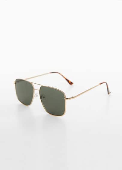 Polarized sunglasses gold