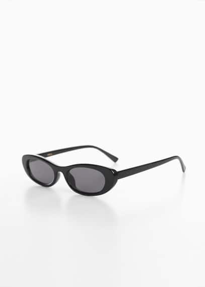 Oval sunglasses black