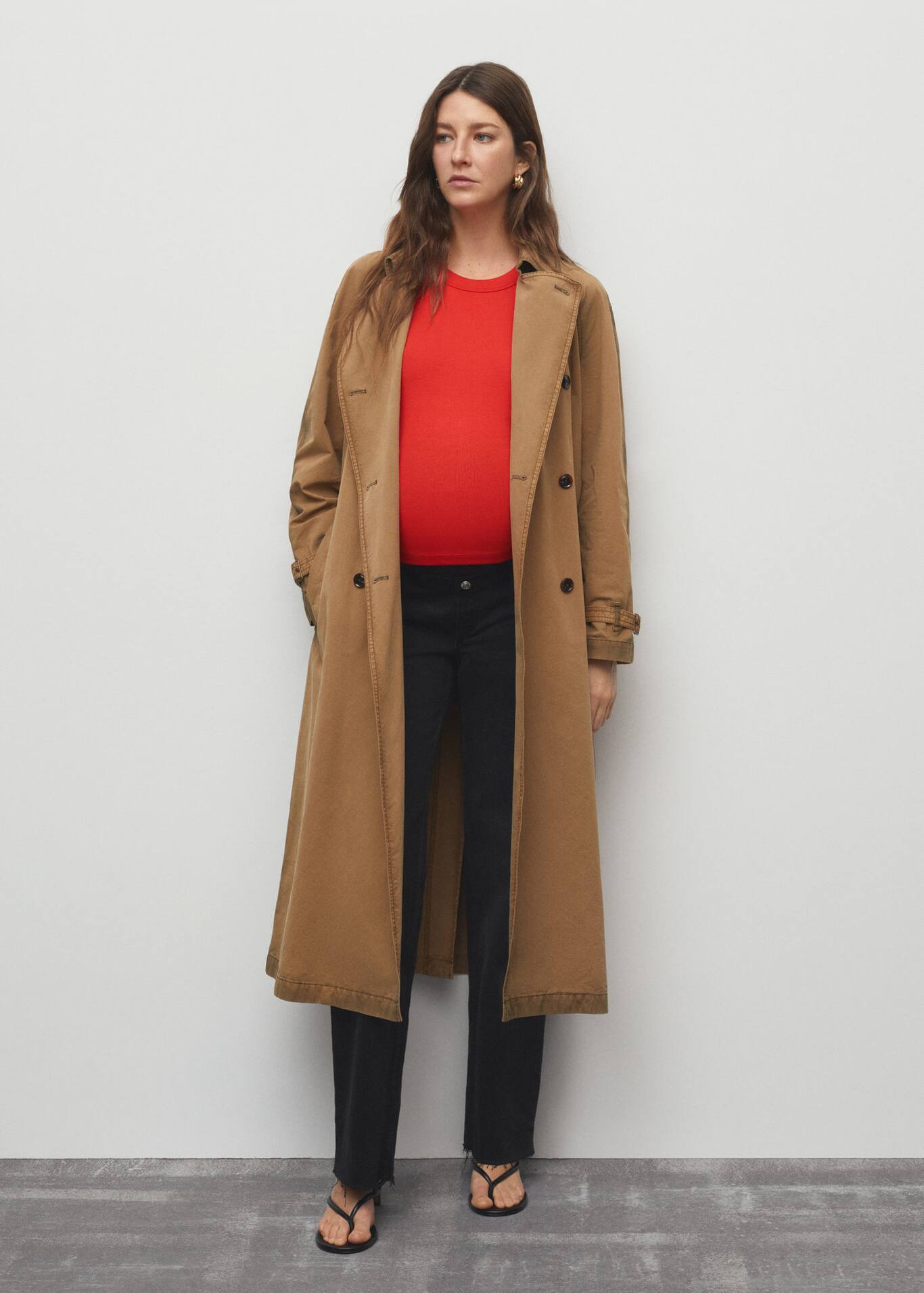 Maternity wideleg jeans Women Mango USA