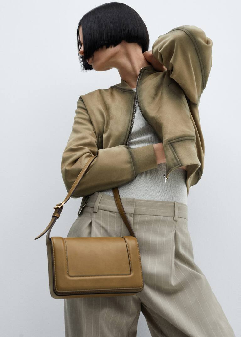 Mango flap crossbody bag Clearance