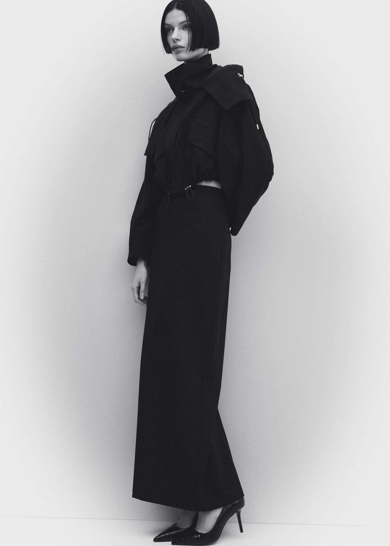 Animal print effect heel shoe - Women | Mango United Kingdom