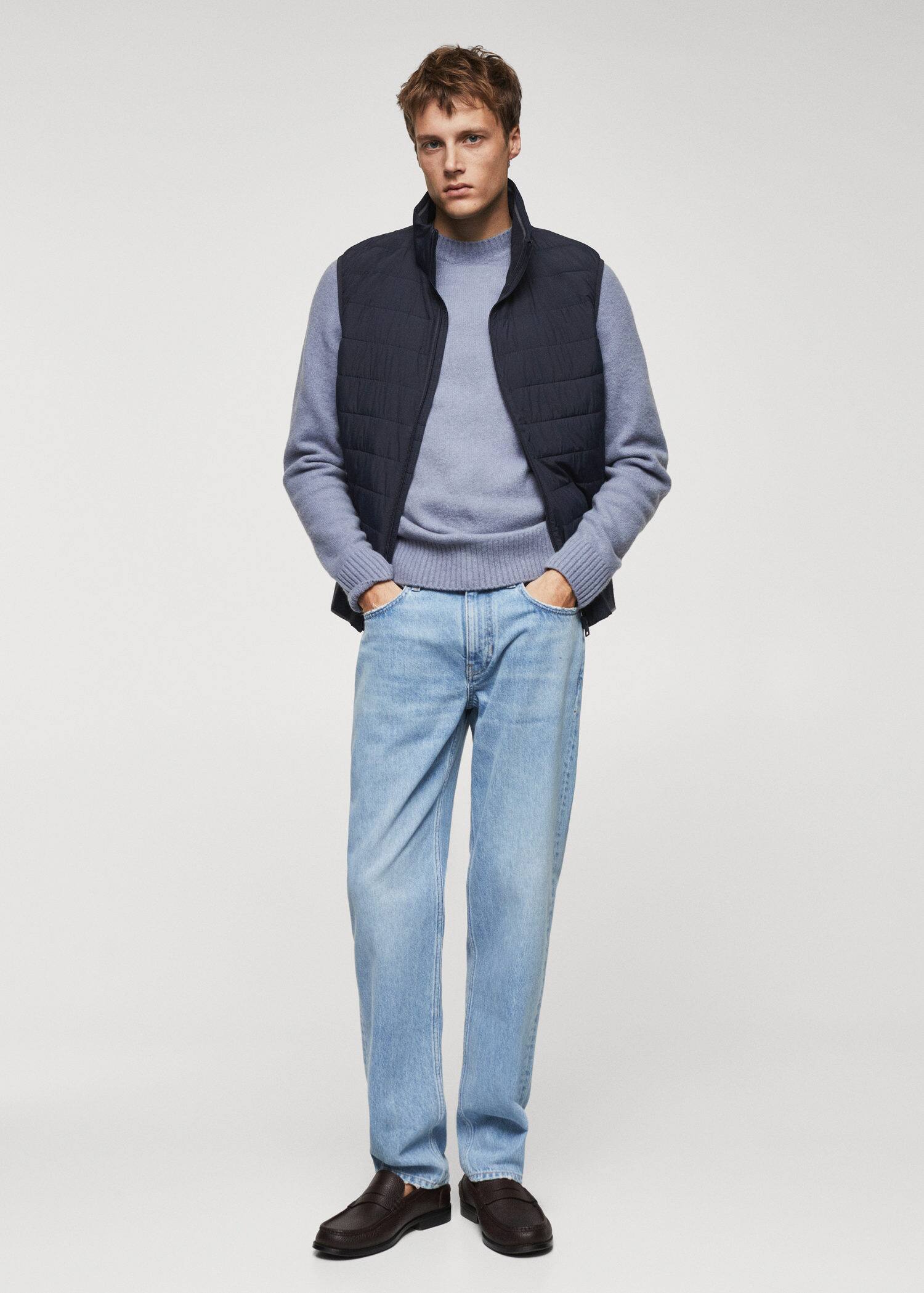 ultralight waterrepellent quilted vest Men Mango Man USA