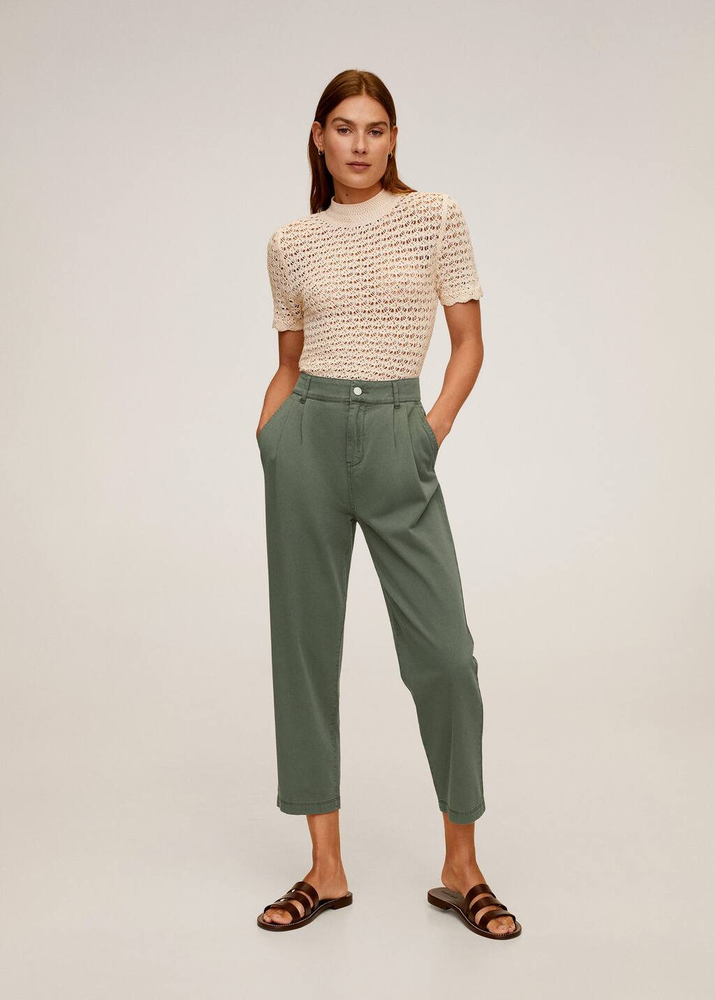 relaxed cotton pants