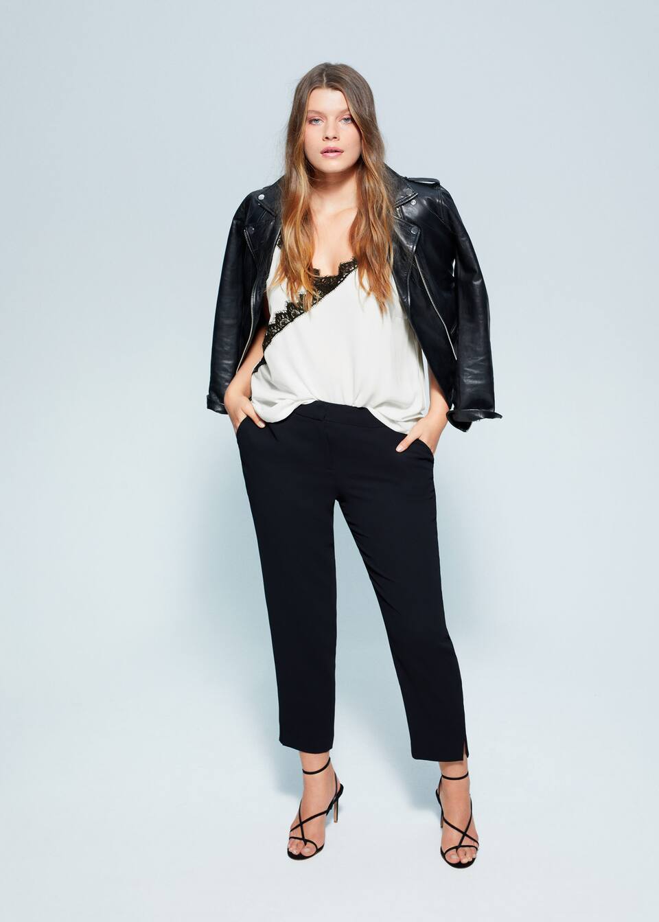 Lace Top Woman Mango Malaysia