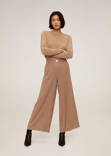 Fliessende Palazzohose Damen Mango Schweiz