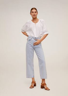 Блузка изо льна