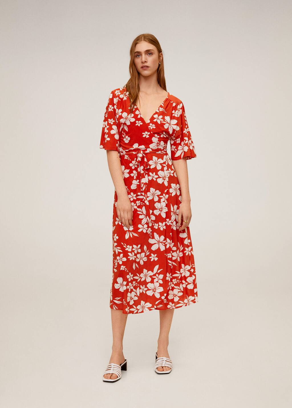 robe midi cache coeur