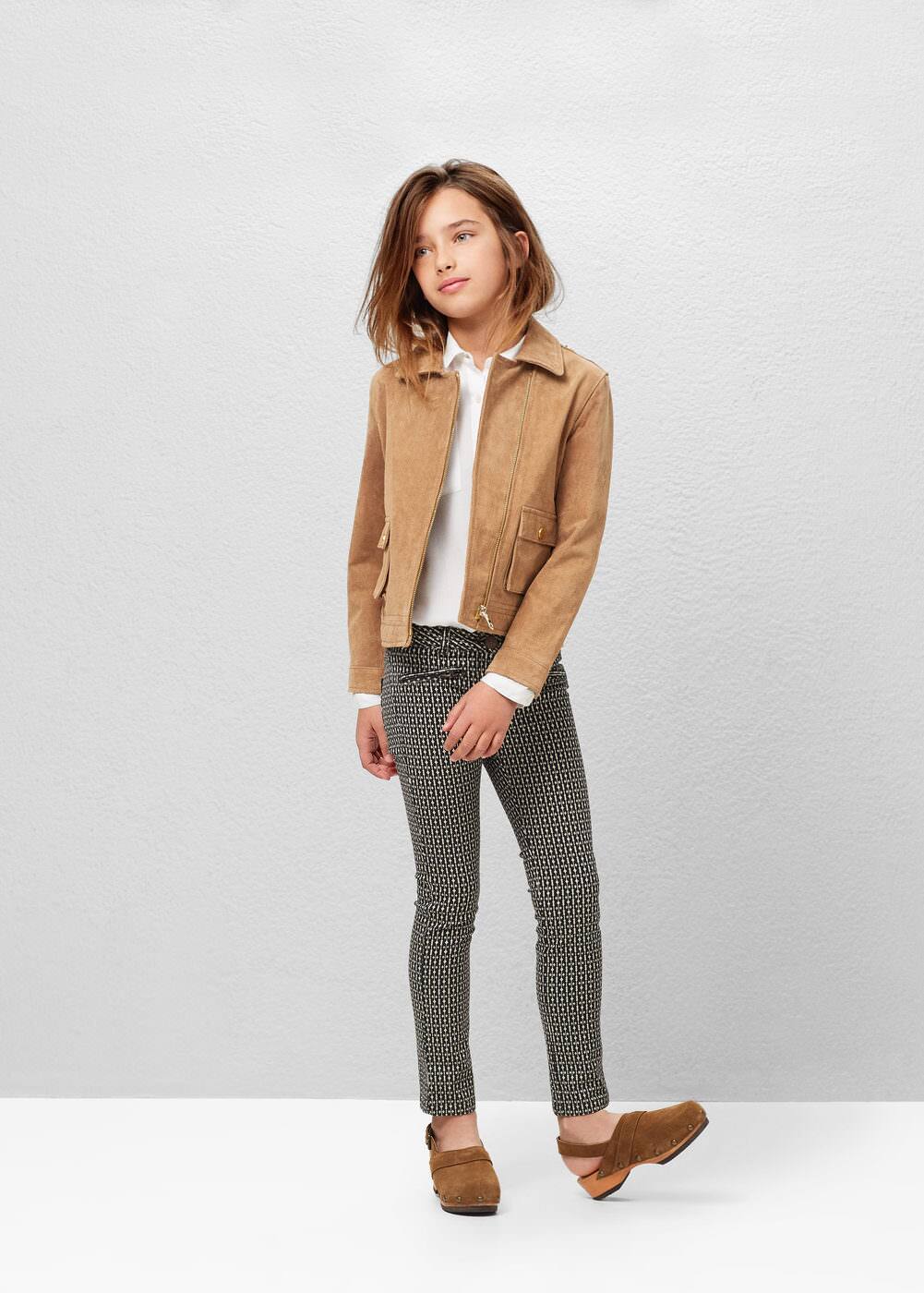 Pantalon imprimé coton | MANGO KIDS