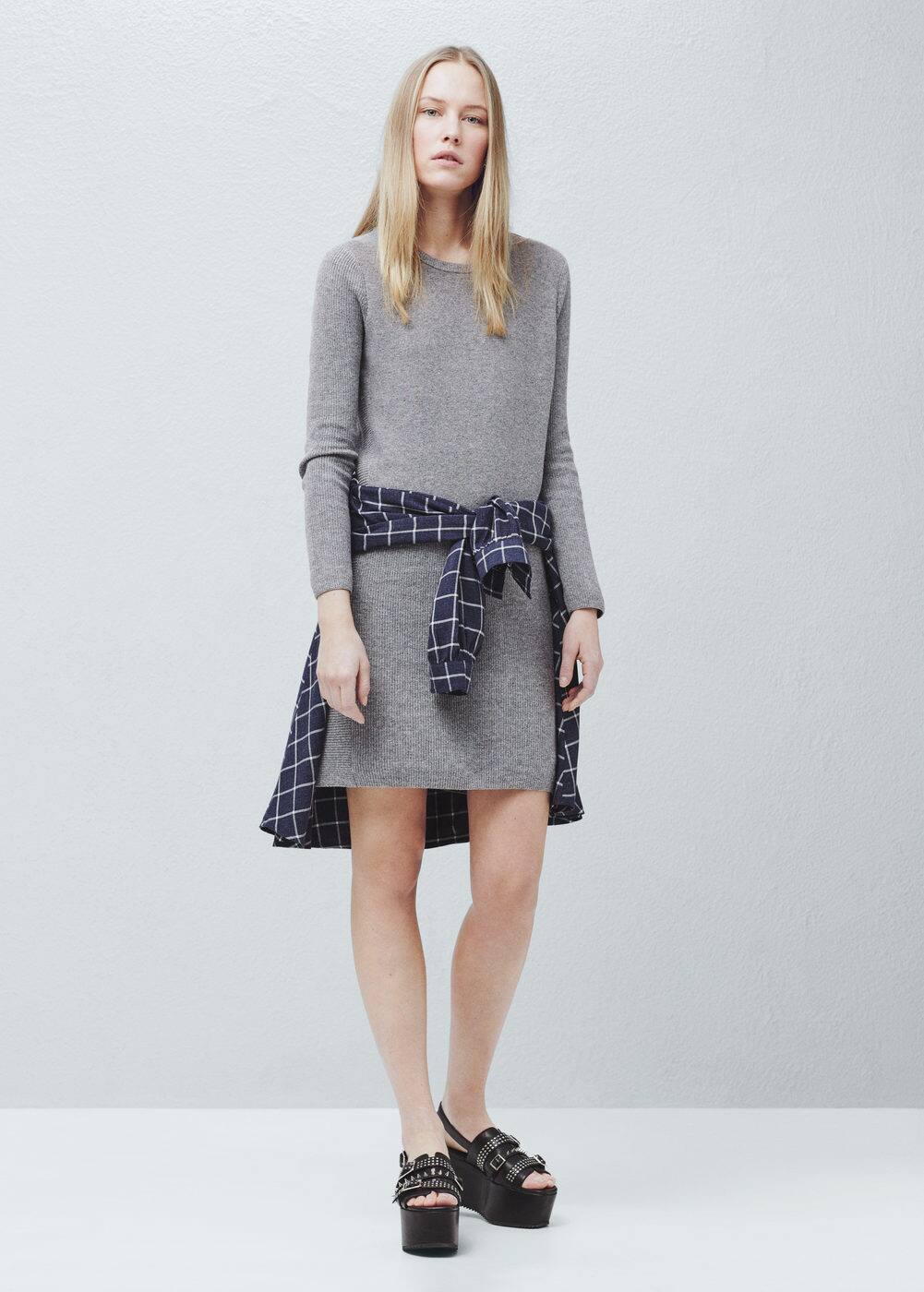 针织棉纺连身裙